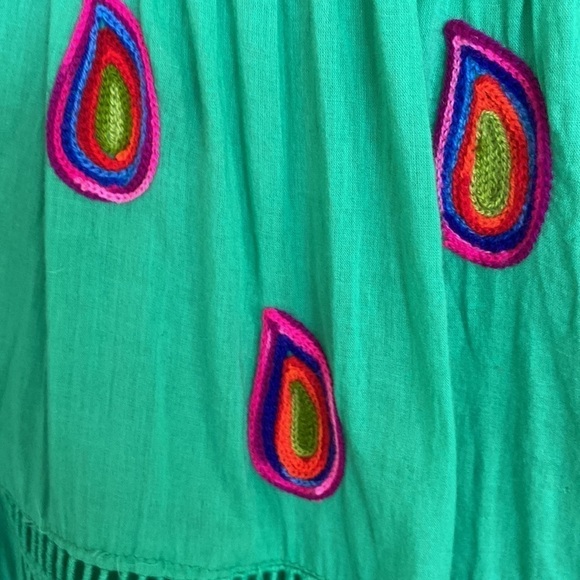 Lula Soul Embroidered Sleeveless Dress, Size Small - Picture 4 of 11